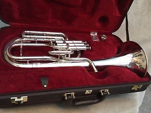 Boosey and Hawkes round stamp sovereign tenor horn