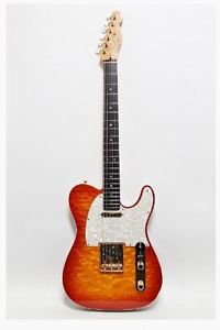 Fender Custom Shop Telecaster Quilted Maple Top N.O.S. Aged Cherry Sunburst #Q4