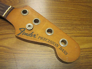 1968-71 FENDER PRECISION BASS NECK - FOR RESTORING AND BUILDING - PROJECT