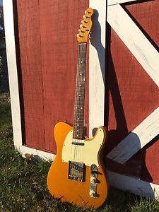 Fender 61 MuddyWaters Telecaster Partscaster Rosewood Fingerboard Gold over Ash