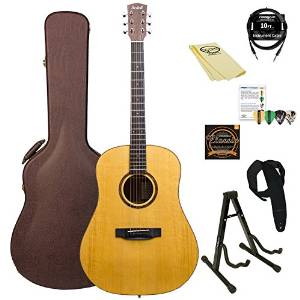 Bedell Guitars Coffee House Natural CH-D-AD/Irn-KIT-2 Dreadnought Acoustic-Electric Guitar, Kit 2