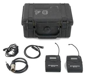 Sennheiser ew 100-ENG G3/G2 Freq: A Lavalier Wireless Microphone w/Case 2108