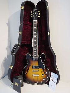 2012 Gibson ES-390 HB100M Custom Shop Semi Hollow Electric Guitar & Hard Case