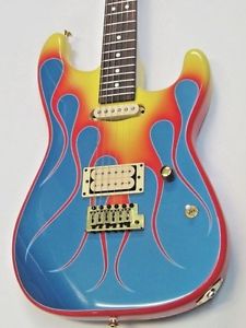 GMW Upgraded MIM Charvel Pro Mod Hot Rod Flame Guitar