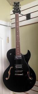 Dean Colt Semi-Hollow Classic Black Electric Guitar