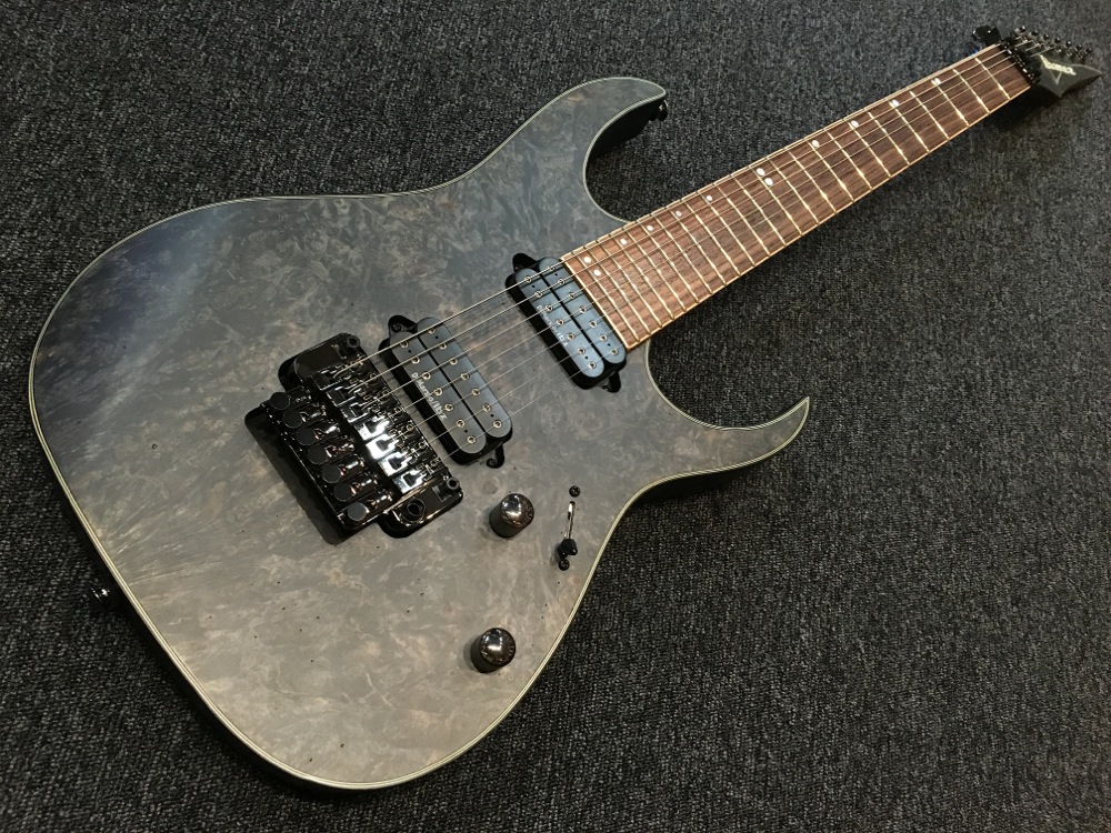 IBANEZ RG927WBBZ TGF 7-strings Electric Guitar Transparent Gray Flat