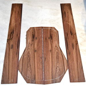 BRAZILIAN ROSEWOOD BONANZA LOT of 10 SETS FOR LUTHIER GUITAR DREADNAUGHT SIZE