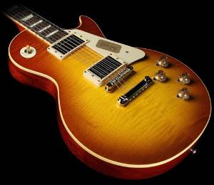Gibson Custom Shop LPR83STBNH1 1958 Les Paul Plaintop GLOSS-2013, Sunrise Teaburst