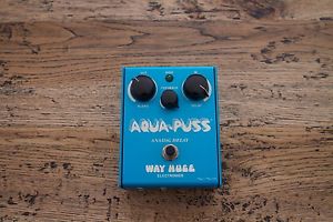 RARE Way Huge Aqua Puss V1 1990s Original Mark I Analog Delay Pedal