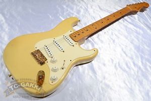 Fender Japan ST54 EXTRAD WHITE BLOND CUSTOM ORDER Used Electric Guitar F/S EMS