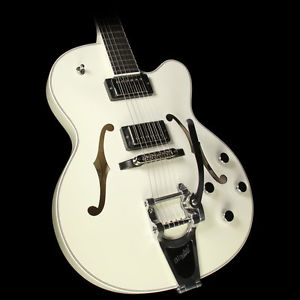 Used Hofner Thin President Semi-Hollow Electric Guitar Ivory