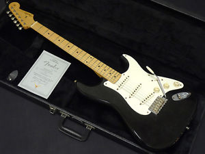 2002 Fender Custom Shop MBS 1956 Stratocaster Relic Black John English