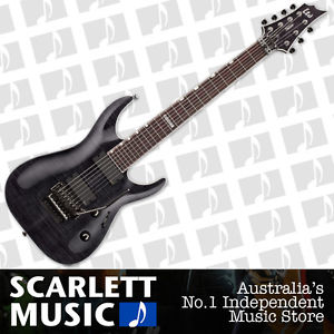 ESP LTD H-1007FR 7 String Black Guitar w/EMGs + Floyd H1007 H-1007 - Save $670.