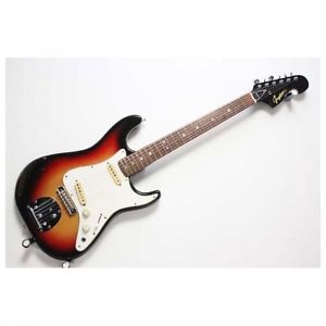 Guyatone LG-23 Stratford Sunburst 1970 Used Electric Guitar with Soft Case Japan