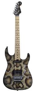 Charvel Custom Shop DeMartini Dinky Electric Guitar Snake Skin