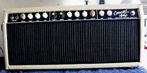 Fender CONCERT AMP head--CUSTOM BUILT--COMPLETELY hand-wired ----SUPER TONE