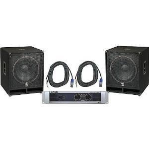 Yamaha SW118V/ P7000S Speaker & Amp Package (Standard)