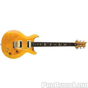 PRS SE Santana Signature Electric Guitar, Santana Yellow NEW