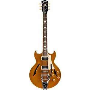 Gibson Custom Johnny A. Standard Bigsby - Antique Gold (top)
