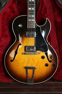 Gibson ES-175 Sunburst Hollowbody Electric Guitar 1989 Pre-Owned