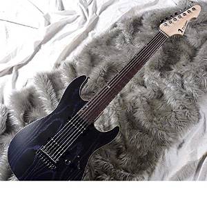 Free Shipping T's Guitars DST Spider 7 String (Black/purple) W/buzz Feiten Tuning System