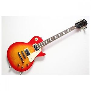 Epiphone Les Paul Standard Cherry Burst Used Electric Guitar W Soft Case Japan