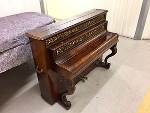 Erard London Antique Upright Pianoforte With An Exquisite Rosewood Case C.1873