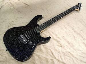 Free Shipping ESP Mv Holo Flake Black Guitar