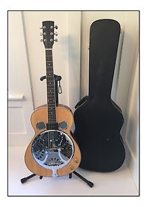 Marty Stuart's 1996 Paul Beard Round Neck Resonator Barcus Berry Pickups No Res