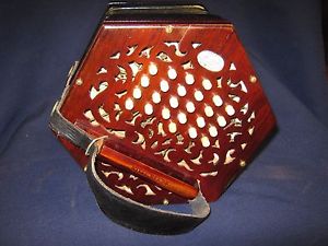 Lachenal 46 Key Macxcann Duet Concertina-Restored and in Concert Pitch