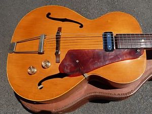 Epiphone Harry Volpe Rare USA Vintage Hollowbody Archtop Guitar 1955-57 Natural