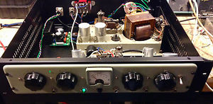 Vintage 60's Valve Tube Mic Preamplifier - Upgraded - Sowter - Carnhill - 48v