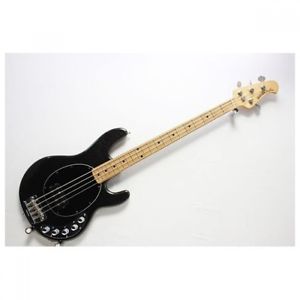 MusicMan StingRay Black Sparkle Used Electric Bass Guitar W Hard Case Deal Japan