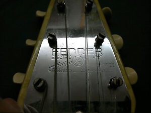 1953-54 Fender Champ lap steel one off "wrong serial"
