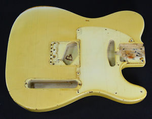 1973 Fender Telecaster Body Original Blonde Finish 1972 Vintage American USA