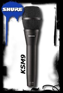 NEW Shure KSM9  KSM 9 CG Vocal Mic Charcoal Grey Free Same Day US Ship!