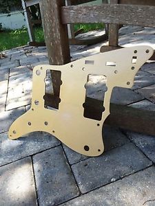 1958 Fender Jazzmaster Anodized Gold 9 Hole Pick Guard Genuine Vintage