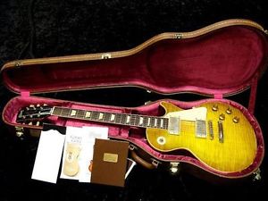 Used Gibson Custom Shop 1959 Les Paul Standard Reissue Heavily Aged Dirty Lemon