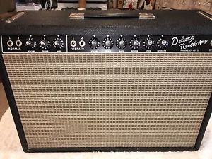 Vintage 1965  65 Fender Deluxe Reverb Amplifier  Not a Reissue!