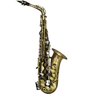 LA Sax BIG LIP "X" Alto Saxophone - Vintage Matte Lacquer Body and Keys