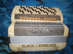 Button Accordion Akordeon Dallape Organtone cassotto 2+2