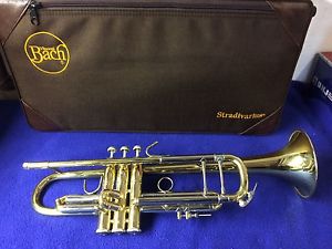 BACH STRADIVARIUS  ML 37 Bb TRUMPET NEAR MINT