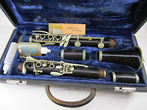 Vintage Selmer Center Tone Clarinet R5460 In Case France & New York