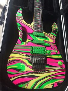 Ibanez Steve Vai  Swirl Modified RG550 Electric Guitar MIJ