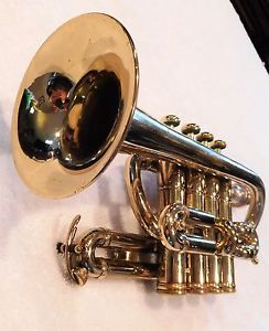 1983 LA Benge Piccolo Trumpet - Clean and Straight Lacquered Horn