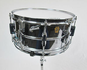 Vintage 1964 Ludwig Supraphonic 6.5x14 Snare Drum Keystone Bonham