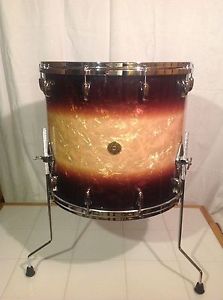 Gretsch USA Custom Floor Tom Drum - Espresso Burst - Vintage Build 18x16