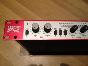 LAFONT LP-21 DUAL MIC PREAMP + EQUALIZER / SSL NEVE AMEK SOUND NEW [UK]