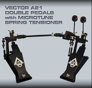 Axis Sabre A21 Double Bass Drum Pedal Black - S-A21-2B