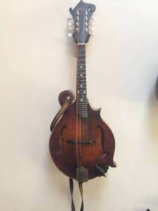 Eastman MD315 F-Style Mandolin with K&K Pickup, Gig Bag, Hanger